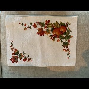Thanksgiving Formal Placemats set of 8